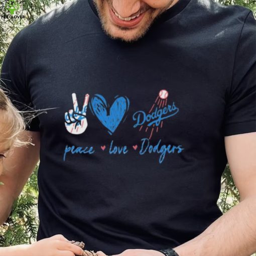 Peace Love Dodgers Vin Scully Shirt