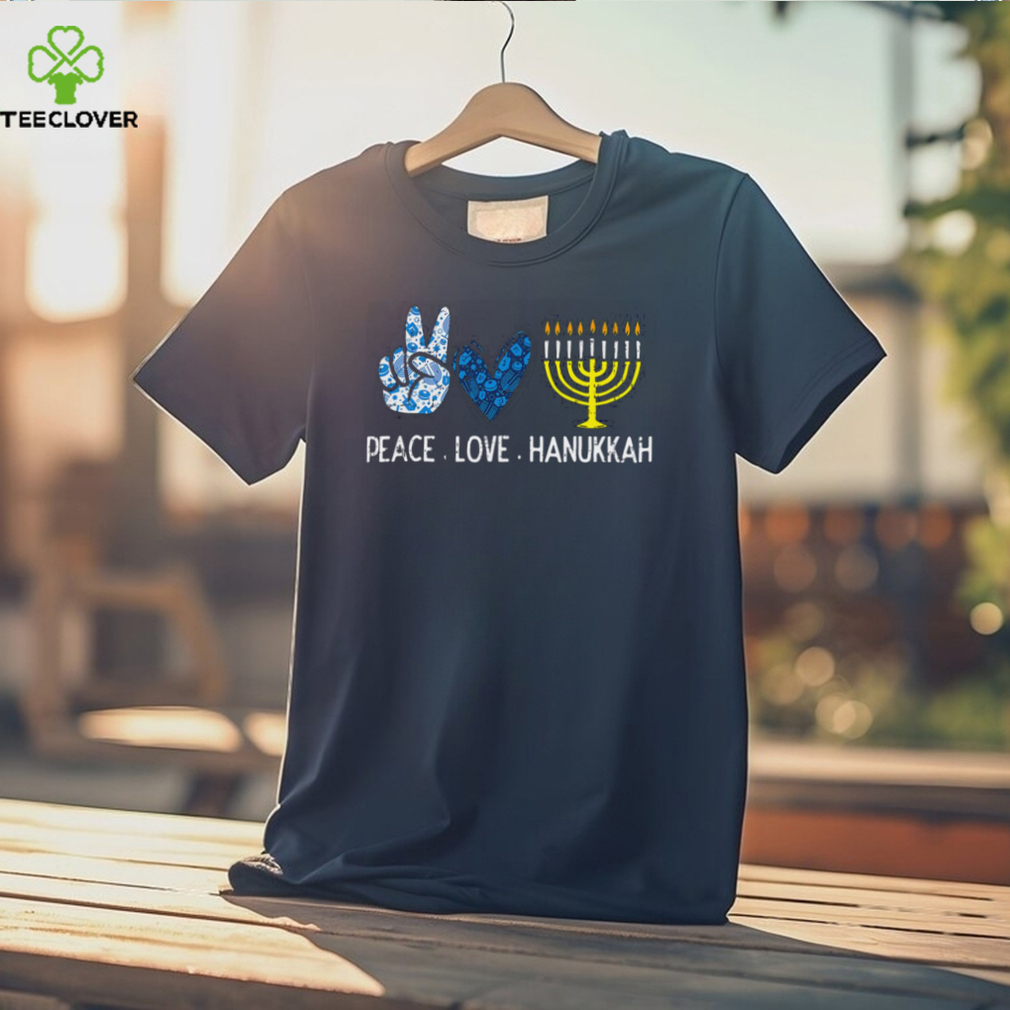 Peace Love Hanukkah Retro Chanukah Jewish Men Kids T shirt Peace Love Hanukkah Retro Chanukah Jewish Men Kids T shirt
