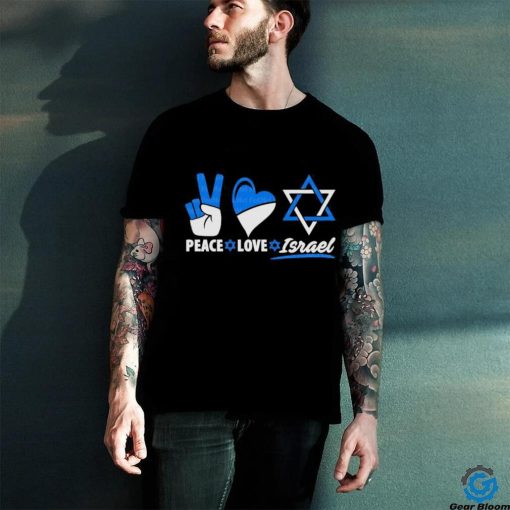 Peace Love Israel Shirt