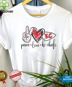 Peace Love Kc Chiefs Chiefs Lover Shirt