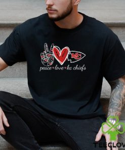 Peace Love Kc Chiefs Unisex T Shirt