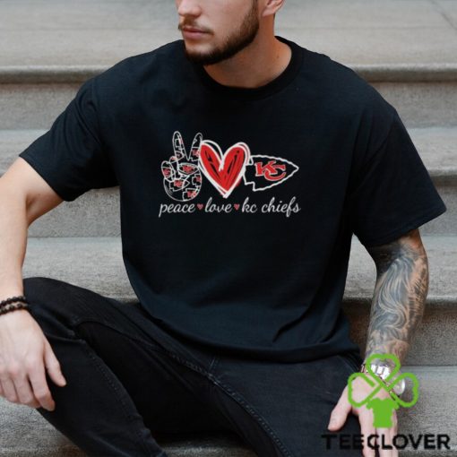 Peace Love Kc Chiefs Unisex T Shirt