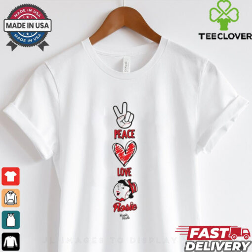 Peace Love and Rosie Reds shirt