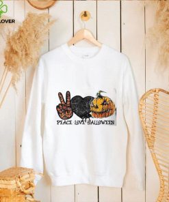 Peace Love halloween Halloween Shirt
