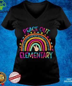 Peace Out Elementary Rainbow Last Day Of School Tie Dye T Shirt 3 Peace Out Elementary Rainbow Last Day Of School Tie Dye T Shirt