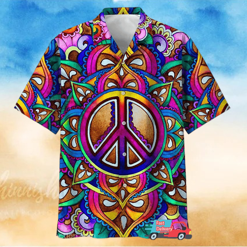 Peace Sign Clip Art Trippy Psychedelic Hawaiian Shirt Peace Sign Clip Art Trippy Psychedelic Hawaiian Shirt