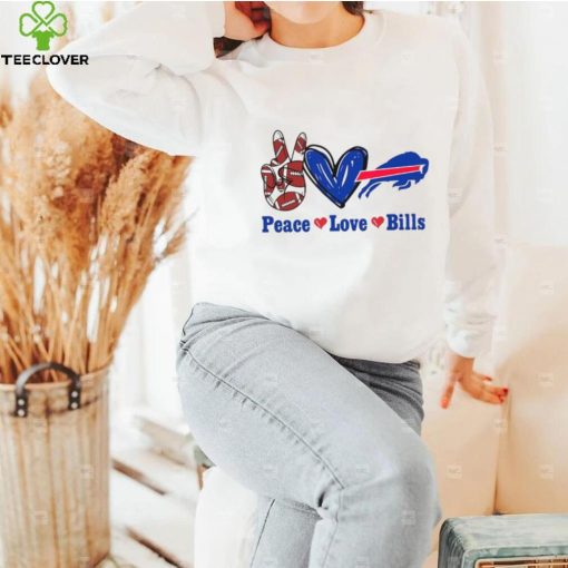 Peace love Bills hoodie, sweater, longsleeve, shirt v-neck, t-shirt