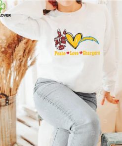 Peace love Chargers hoodie, sweater, longsleeve, shirt v-neck, t-shirt