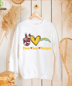 Peace love Chargers hoodie, sweater, longsleeve, shirt v-neck, t-shirt