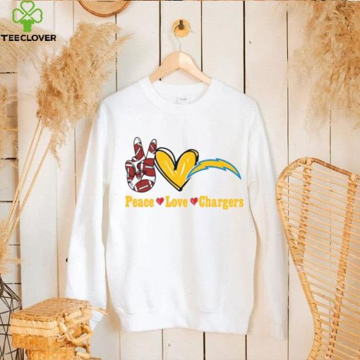 Peace love Chargers hoodie, sweater, longsleeve, shirt v-neck, t-shirt