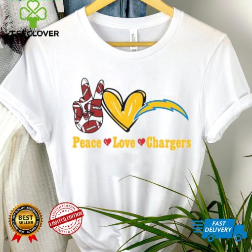 Peace love Chargers hoodie, sweater, longsleeve, shirt v-neck, t-shirt