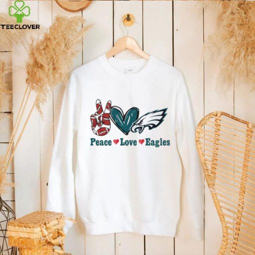 Peace love Eagles hoodie, sweater, longsleeve, shirt v-neck, t-shirt