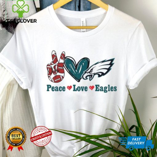 Peace love Eagles hoodie, sweater, longsleeve, shirt v-neck, t-shirt