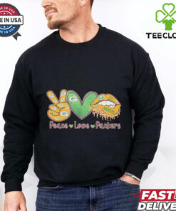 Peace love Green Bay Packers shirt