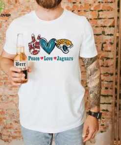 Peace love Jaguars shirt