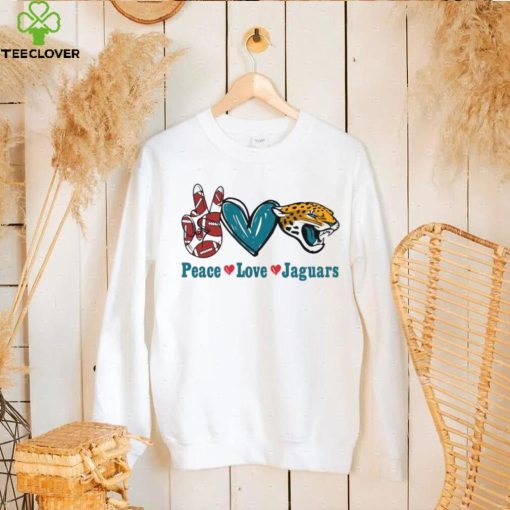 Peace love Jaguars hoodie, sweater, longsleeve, shirt v-neck, t-shirt