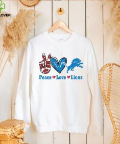 Peace love Lions hoodie, sweater, longsleeve, shirt v-neck, t-shirt