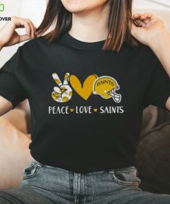 Peace love New Orleans Saints shirt - Wow Tshirt Store Online