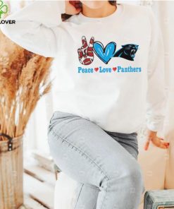 Peace love Panthers hoodie, sweater, longsleeve, shirt v-neck, t-shirt