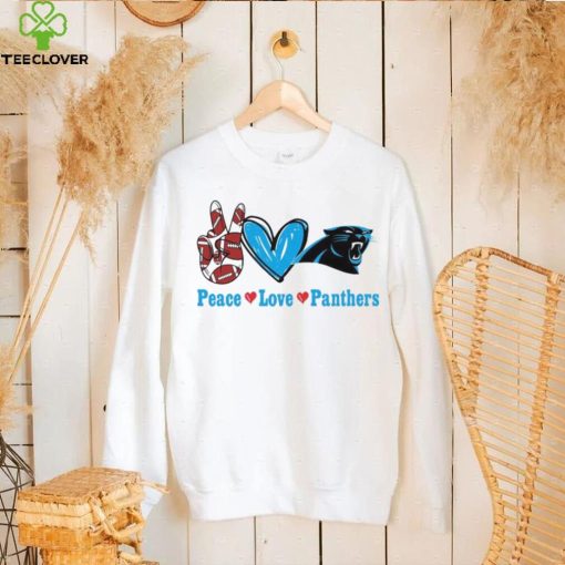 Peace love Panthers hoodie, sweater, longsleeve, shirt v-neck, t-shirt