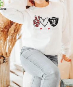 Peace love Raiders hoodie, sweater, longsleeve, shirt v-neck, t-shirt