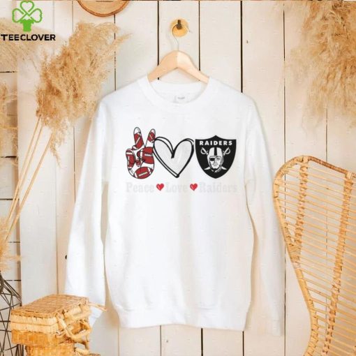 Peace love Raiders hoodie, sweater, longsleeve, shirt v-neck, t-shirt