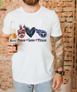 Peace love Titans shirt