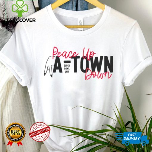 Peace up a town down super bowl hoodie, sweater, longsleeve, shirt v-neck, t-shirt