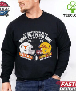 Peach Bowl Head to Head Texas Longhorns vs Arizona State Devils 2024 vintage shirt