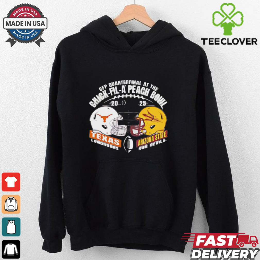 Peach Bowl Head to Head Texas Longhorns vs Arizona State Devils 2024 vintage shirt Peach Bowl Head to Head Texas Longhorns vs Arizona State Devils 2024 vintage shirt