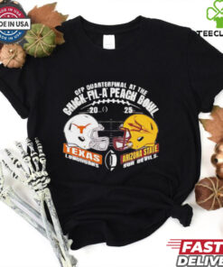 Peach Bowl Head to Head Texas Longhorns vs Arizona State Devils 2024 vintage shirt