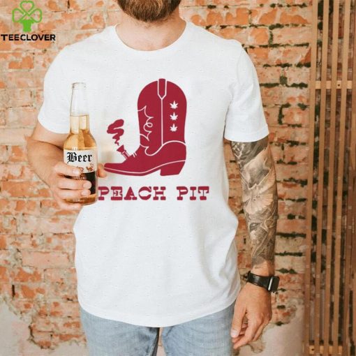 Peach Pit Merch Boot Bong Shirt