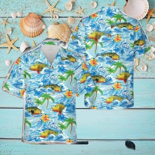 Peacock Bass 3D Hawaiian Shirt Aloha Summer Gift
