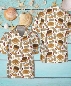 Peanut Butter Lover Hawaiian Shirt Aloha Casual Shirt For Men And Women