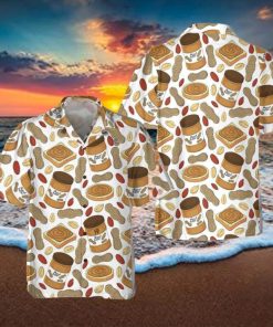 Peanut Butter Lover Hawaiian Shirt Aloha Casual Shirt For Men And Women