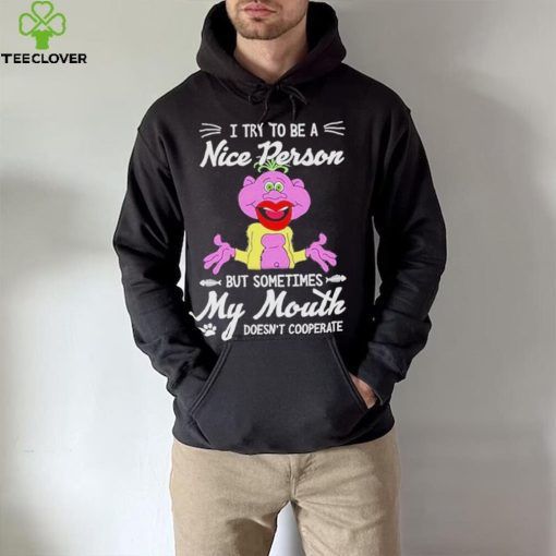 Peanut Jeff Dunham I Try To Be A Nice Person But Sometimes My Mouth Doesn’t Cooperate Shirt