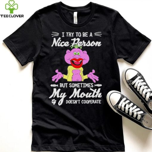 Peanut Jeff Dunham I Try To Be A Nice Person But Sometimes My Mouth Doesn’t Cooperate Shirt
