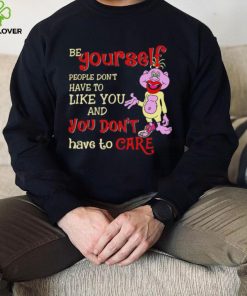 Peanut be yourself people don’t have to like you and you don’t have to care hoodie, sweater, longsleeve, shirt v-neck, t-shirt