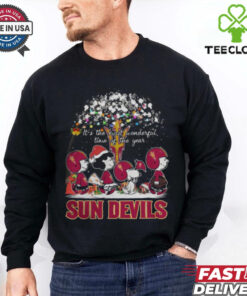 Peanuts Arizona State Sun Devils It’s The Most Wonderful Time Of The Year Winter Shirt