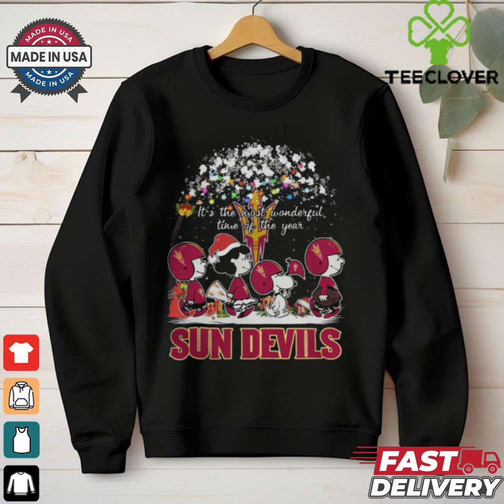 Peanuts Arizona State Sun Devils It’s The Most Wonderful Time Of The Year Winter Shirt Peanuts Arizona State Sun Devils It’s The Most Wonderful Time Of The Year Winter Shirt