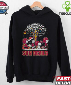 Peanuts Arizona State Sun Devils It’s The Most Wonderful Time Of The Year Winter Shirt