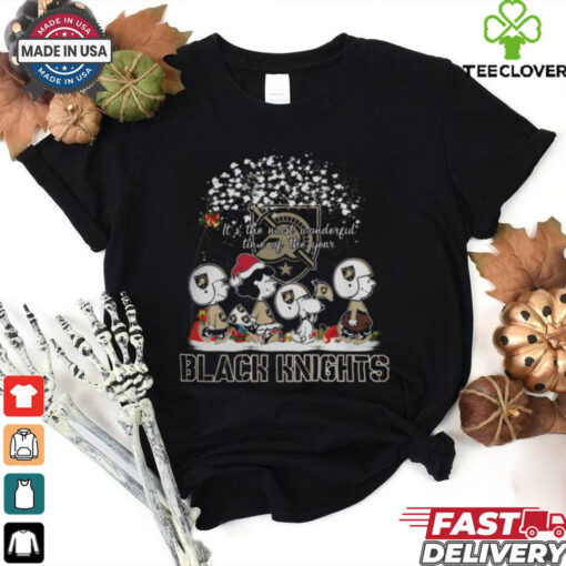 Peanuts Army Black Knights It’s The Most Wonderful Time Of The Year Winter Shirt