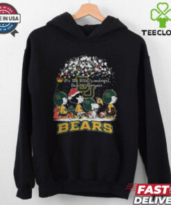 Peanuts Baylor Bears It’s The Most Wonderful Time Of The Year Winter Shirt