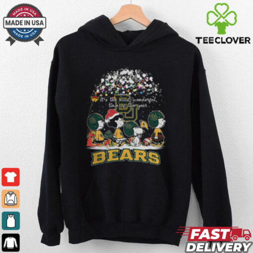 Peanuts Baylor Bears It’s The Most Wonderful Time Of The Year Winter Shirt
