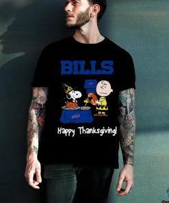 Peanuts Buffalo Bills Football Happy Thanksgiving T Shirt