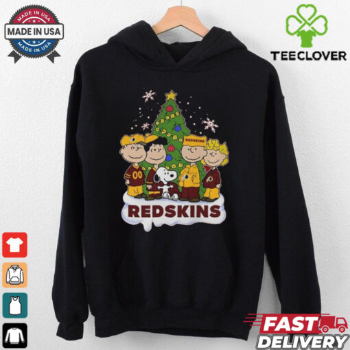 Peanuts Character X Washington Redskins Merry Christmas 2024 Shirt