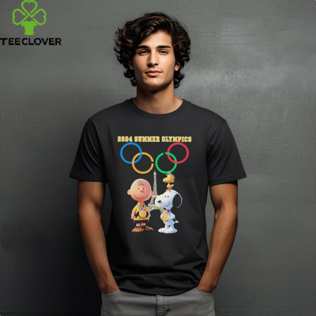 Peanuts Characters 2024 Summer Olympic Paris Shirt Peanuts Characters 2024 Summer Olympic Paris Shirt