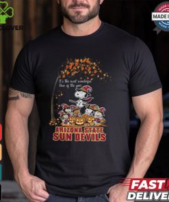 Peanuts Characters Arizona State Sun Devils Halloweens It’s The Most Wonderful Time Of The Year Shirt