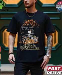 Peanuts Characters California Golden Bears Halloweens It’s The Most Wonderful Time Of The Year Shirt