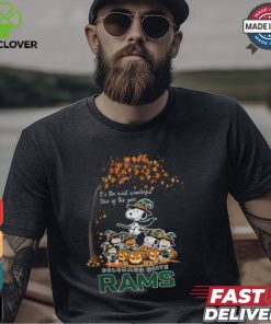 Peanuts Characters Colorado State Rams Halloweens It’s The Most Wonderful Time Of The Year Shirt